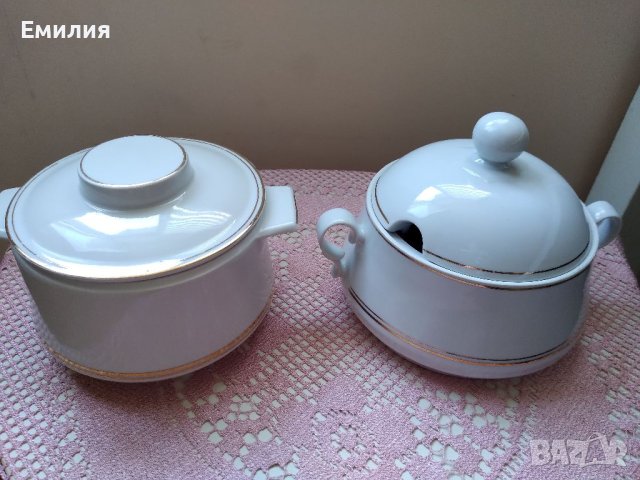 Български порцеланови супници, снимка 6 - Сервизи - 40726927