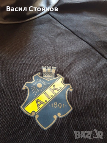 АИК Солна Швеция / AIK Stockholm Sweden Adidas training - размер S, снимка 2 - Фен артикули - 50170588