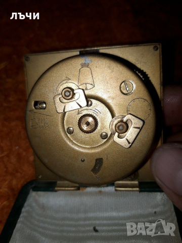  Часовник Будилник антика немски, снимка 4 - Стенни часовници - 36401298