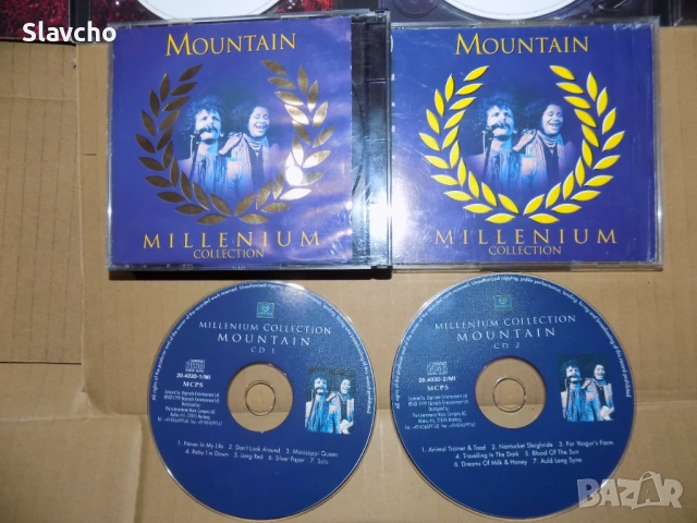 Компакт дискове на -Mountain–Millenium Collection(1999,2CD)/The Rolling Stones–Sweet Summer Sun,Live, снимка 8 - CD дискове - 41021426