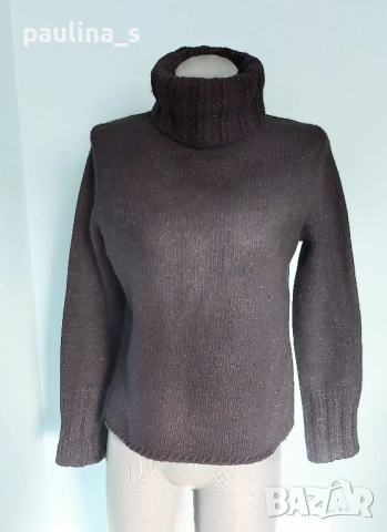 Два броя / Дамски пухкав пуловер с поло яка , снимка 10 - Блузи с дълъг ръкав и пуловери - 52503440