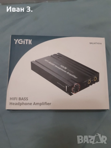Усилвател за слушалки YGITK hi fi bass headphone amplifier, снимка 2 - Слушалки и портативни колонки - 52157868