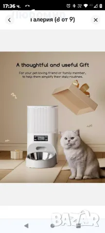 Автоматична хранилка за котки Faroro, 4L хранилка за котки с таймер за сок PF21, снимка 7 - За котки - 48742090