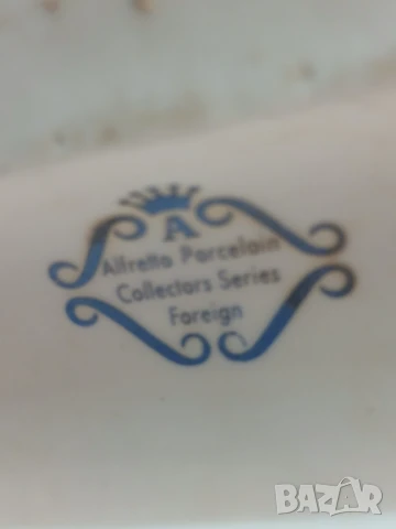 Кобила с конче,бисквитен порцелан,Alfretto,Italy, снимка 5 - Статуетки - 50464740