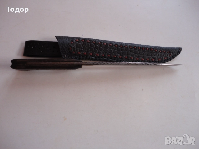 Майсторски ловен нож Николай Добрев , снимка 3 - Ножове - 52825500