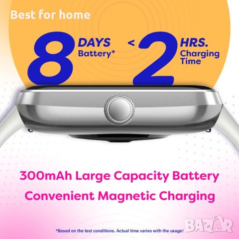 Смарт часовник OCTANDRA Move VeryFitPro- светло сив, снимка 3 - Смарт часовници - 40774450