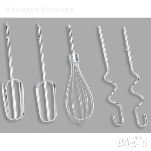 Миксер с купа Royalty Line RL-HM19015, 700W, 6 бъркалки, 3 л, Турбо, 5 скорости, снимка 9 - Миксери - 51689957