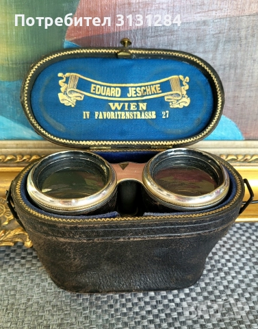 Антикварен оперен венски бинокл Австрия, снимка 2 - Антикварни и старинни предмети - 52949789