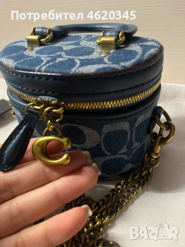 Чанта Coach Denim Trail, снимка 4 - Чанти - 52160728