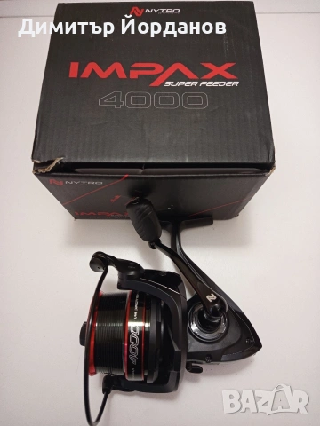 Макара Nitro Impax super feeder 4000
