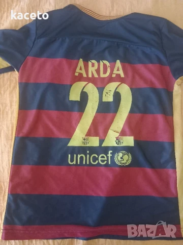 Оригинална фанелка Барса-на футболиста Арда, снимка 2 - Спортни дрехи, екипи - 51108885