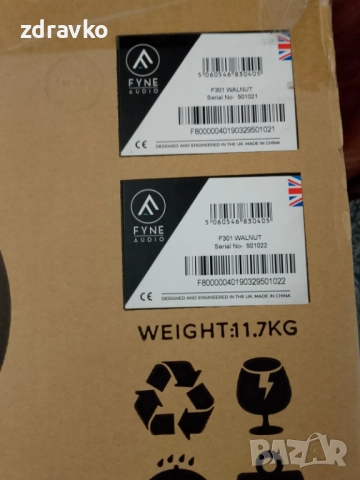 Промоция!!! FYNE AUDIO F301, снимка 9 - Тонколони - 41204851