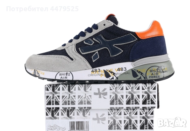 Оригинални мъжки обувки PREMIATA нови с кутия