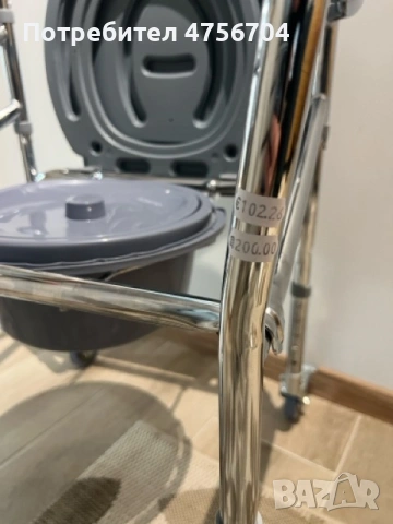 Нов комбиниран стол за тоалет и баня (Модел 615, 616), снимка 4 - Тоалетни столове - 53732137