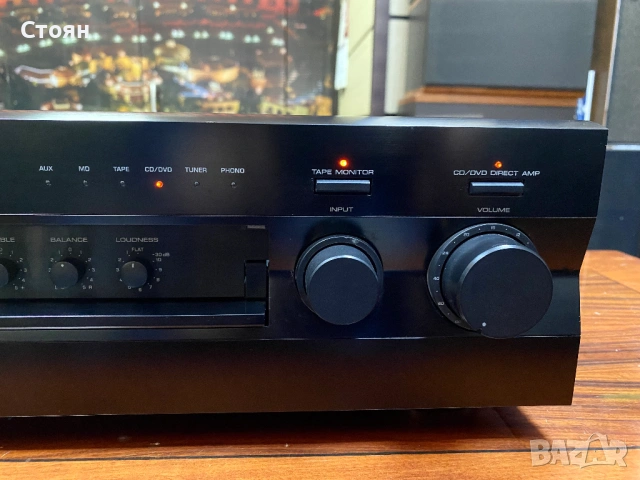 Мощен усилвател 2х140 вата Yamaha, снимка 5 - Ресийвъри, усилватели, смесителни пултове - 53605333