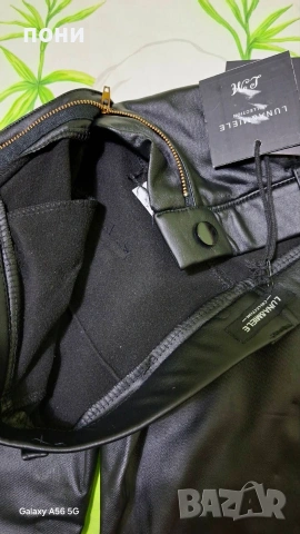 нов кожен панталон, снимка 4 - Панталони - 44285866