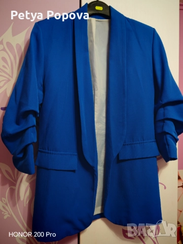 Сако в турско син цвят, снимка 2 - Сака - 52967581