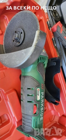 акумолаторен ъглошлайф parkside