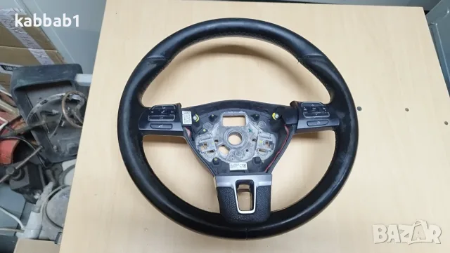 Mултифункционален кожен волан за Passat B7 - Passat CC / VW CC или Golf Mk6, снимка 5 - Части - 56216381