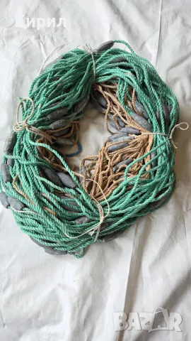 Въжета за рибарски мрежи. 