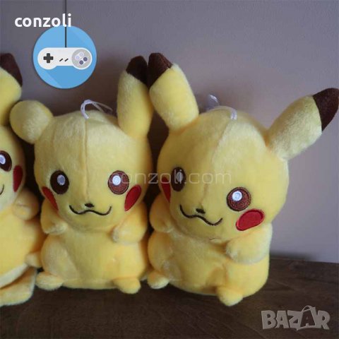 Голяма плюшена кукла Pikachu за феновете на Pokémon, снимка 4 - Плюшени играчки - 35926951