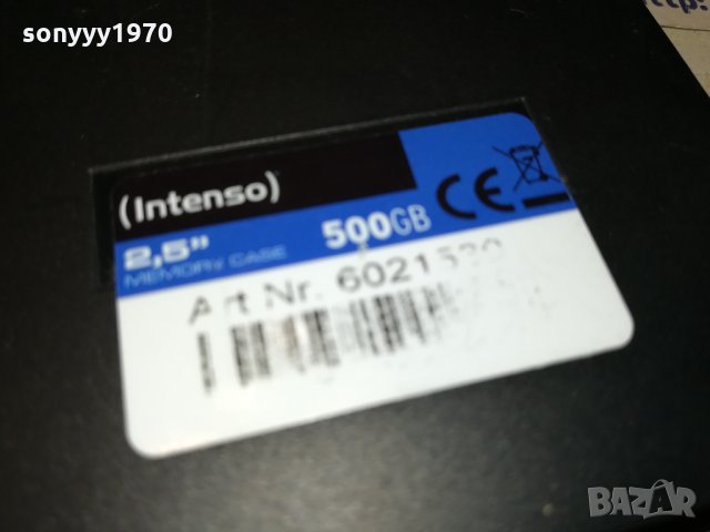 INTENSO 500GB HARD 1211212105, снимка 6 - Твърди дискове - 34786641