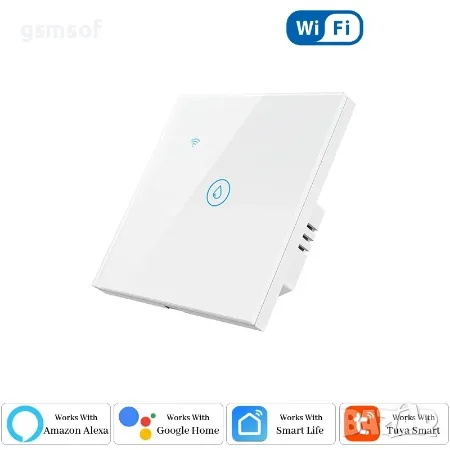 WiFi безжично управляем ключ за бойлер 4000w TUYA - Smartlife БЯЛ, снимка 9 - Друга електроника - 47690153