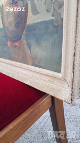 Картина масло върху фазер, снимка 6 - Картини - 50617768