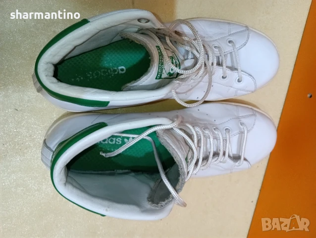 Adidas Stan Smith N 44 кожени- 32 лв, снимка 4 - Маратонки - 50509540