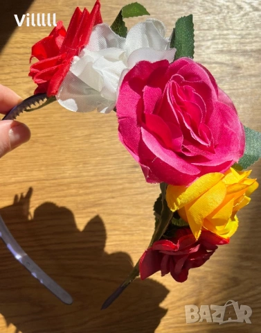 Венчета с цветя за лазаровд, снимка 3 - Колиета, медальони, синджири - 48058971