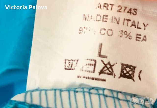 Красива рокля Италия памук с еластан, снимка 8 - Рокли - 40959355