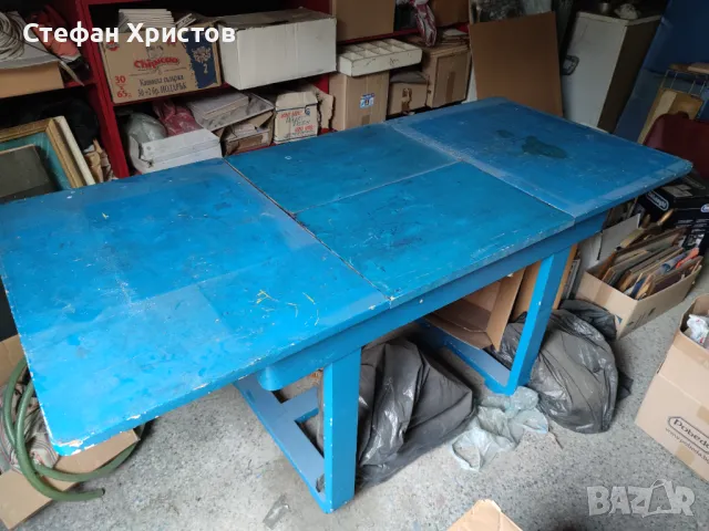 дървена разтегателна маса, снимка 3 - Маси - 49603740