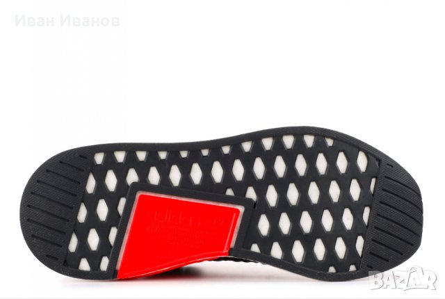 маратонки  Adidas NMD R2 Prime Knit Black White номер 43-44, снимка 6 - Маратонки - 35778771