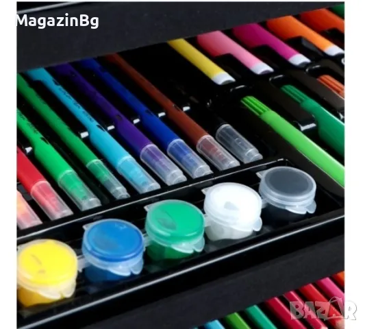 Комплект за рисуване в куфар, 158 части , снимка 7 - Рисуване и оцветяване - 49652275