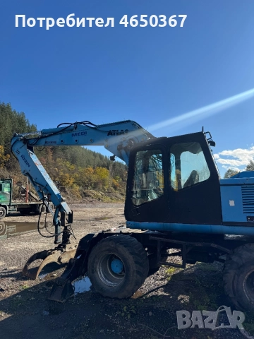 Колесен багер Atlas, снимка 2 - Индустриална техника - 52405775