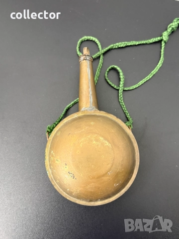 Ориенталска / османска барутница / манерка. №7665, снимка 5 - Антикварни и старинни предмети - 52582892