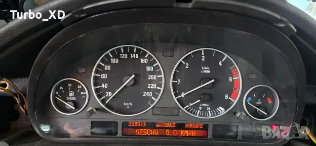 Продавам дизелово табло с голям борд за BMW E39, снимка 4 - Части - 50352982