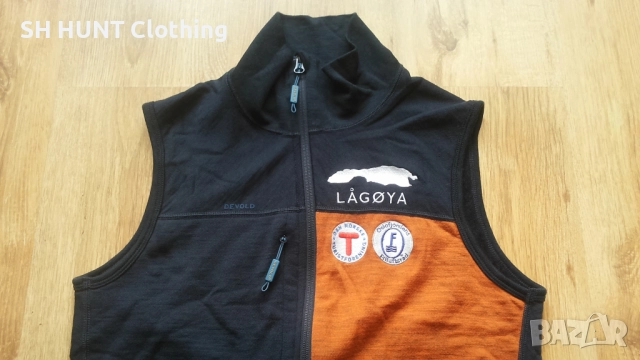 DEVOLD NIBBA PRO VEST 100% Extra Fine Merino Wool размер S / M елек 100% Мерино вълна - 1388, снимка 4 - Други - 51538683