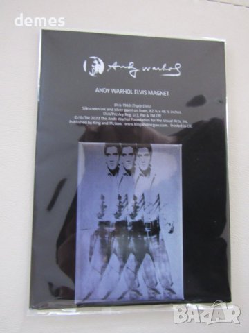 Метален магнит от Лондон-Елвис Пресли, Великобритания-, снимка 3 - Колекции - 44329614