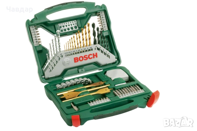 Комплект свредла и битове Bosch X-Line Titanium /70 части/, снимка 2 - Други инструменти - 52132062
