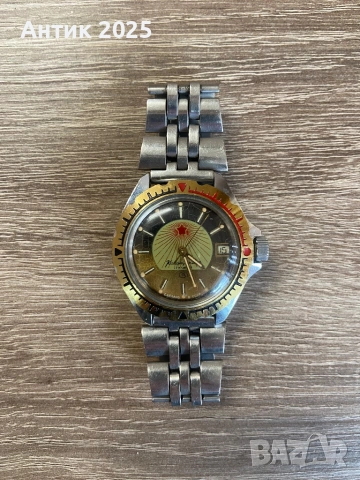 Винтидж часовник „Командирски“ Восток, СССР, механичен, оригинал, работещ