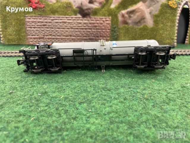 Вагон товарен цистерна 4-осен HO 1:87 влак ЖП модел, снимка 5 - Колекции - 53396277