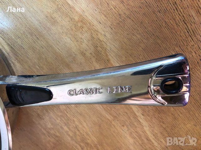 английски Тиган от неръждаема стомана със слоесто дъно и други, снимка 6 - Прибори за хранене, готвене и сервиране - 41778884