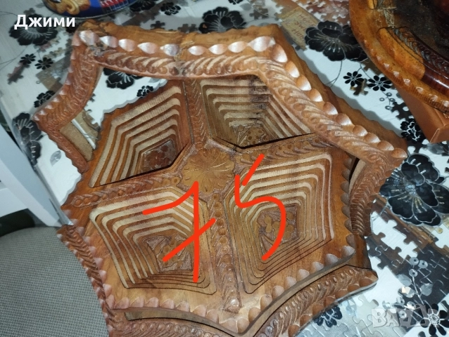 различни дърворезби за ятки или мезета, снимка 11 - Антикварни и старинни предмети - 52242053