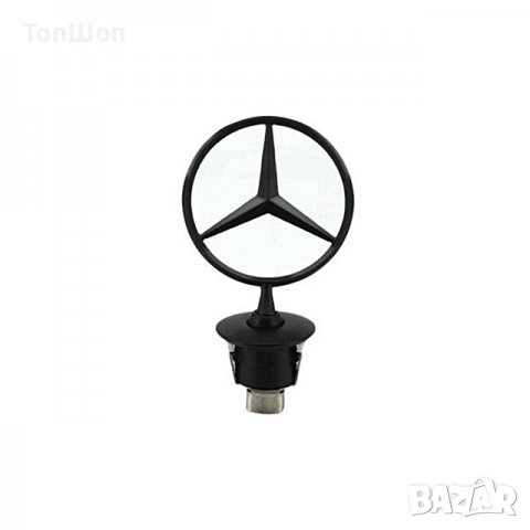 Емблема за Mercedes - Black - Мерник за Мерцедес, снимка 2 - Аксесоари и консумативи - 39090855