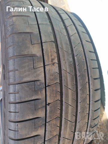 Продавам 2бр PIRELLI 265/35 ZR21 101Y XL P-ZERO PZ4, снимка 4 - Гуми и джанти - 41785816