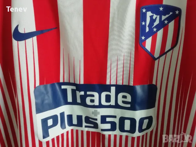 Atletico Madrid Nike 2018/2019 XXL 2XL оригинална тениска фланелка Атлетико Мадрид , снимка 3 - Тениски - 47322430