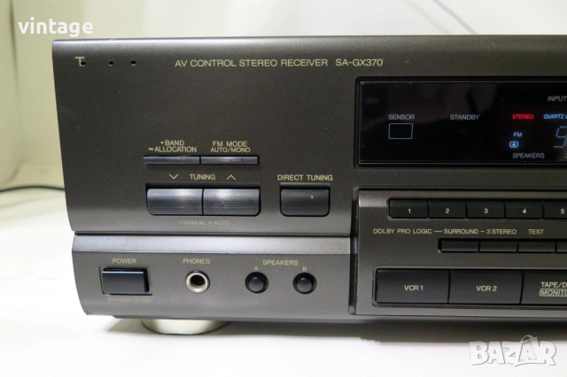 Technics SA-GX370, снимка 2 - Ресийвъри, усилватели, смесителни пултове - 53071504