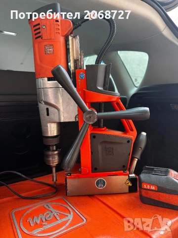 Fein AKBU 35 PMQW безжична магнитна бормашина, снимка 3 - Бормашини - 53204283