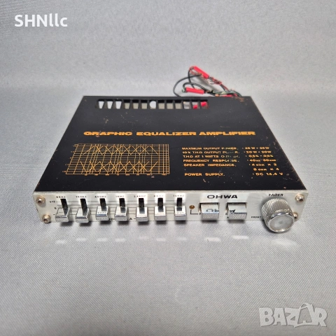 OHWA model CA-740 еквалайзер - усилвател, снимка 2 - Еквалайзери - 53273245